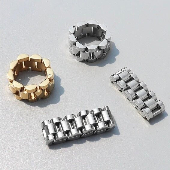 Chain casual ring - 𝐇𝐨𝐧𝐞𝐲 𝐁𝐮𝐭𝐭𝐞𝐫 𝐍𝐢𝐧𝐞