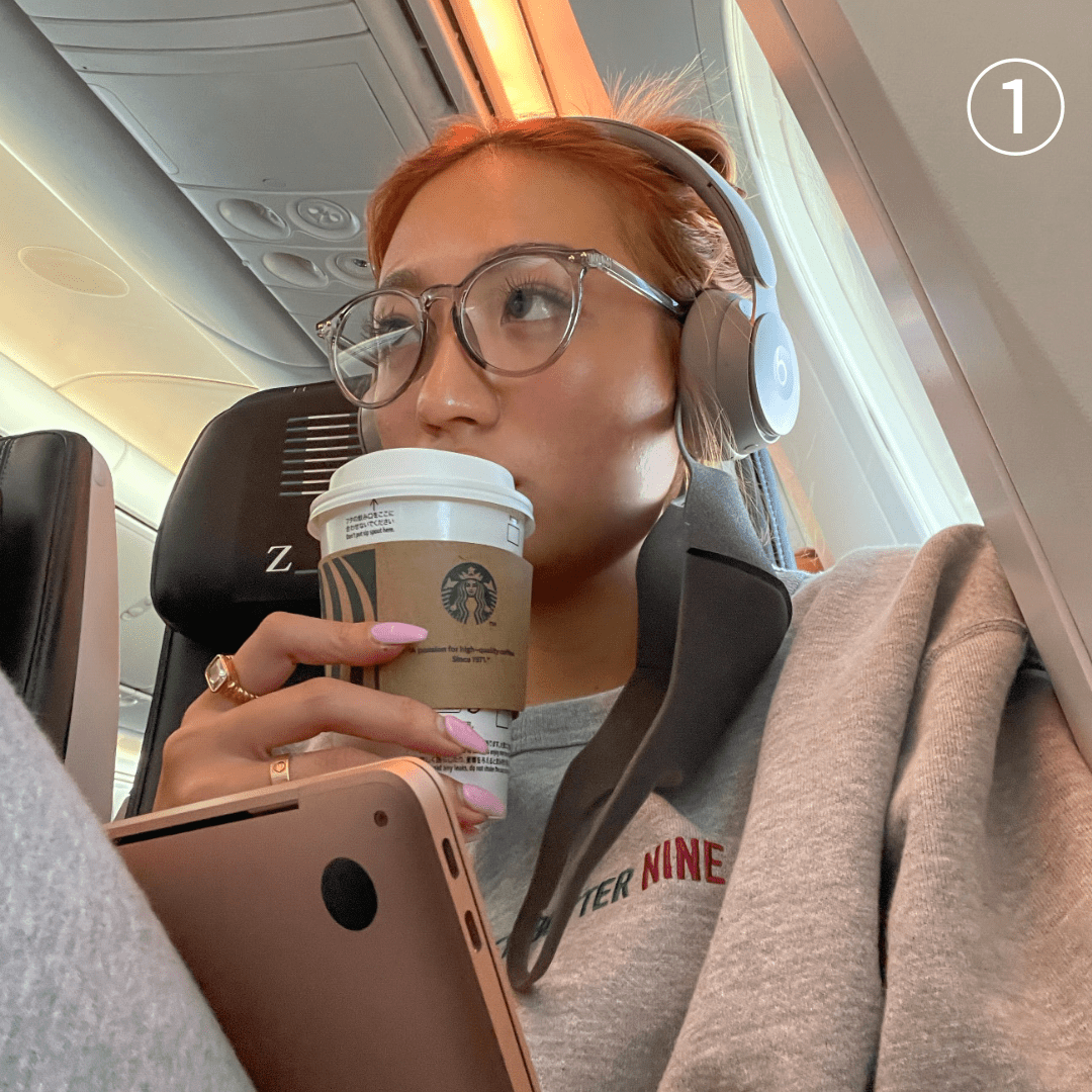 Clear flame glasses (ﾌﾞﾙｰﾗｲﾄｶｯﾄ付) - 𝐇𝐨𝐧𝐞𝐲 𝐁𝐮𝐭𝐭𝐞𝐫 𝐍𝐢𝐧𝐞