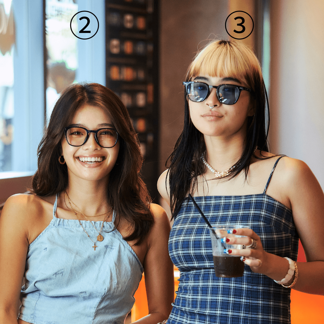 Color square sunglasses - 𝐇𝐨𝐧𝐞𝐲 𝐁𝐮𝐭𝐭𝐞𝐫 𝐍𝐢𝐧𝐞