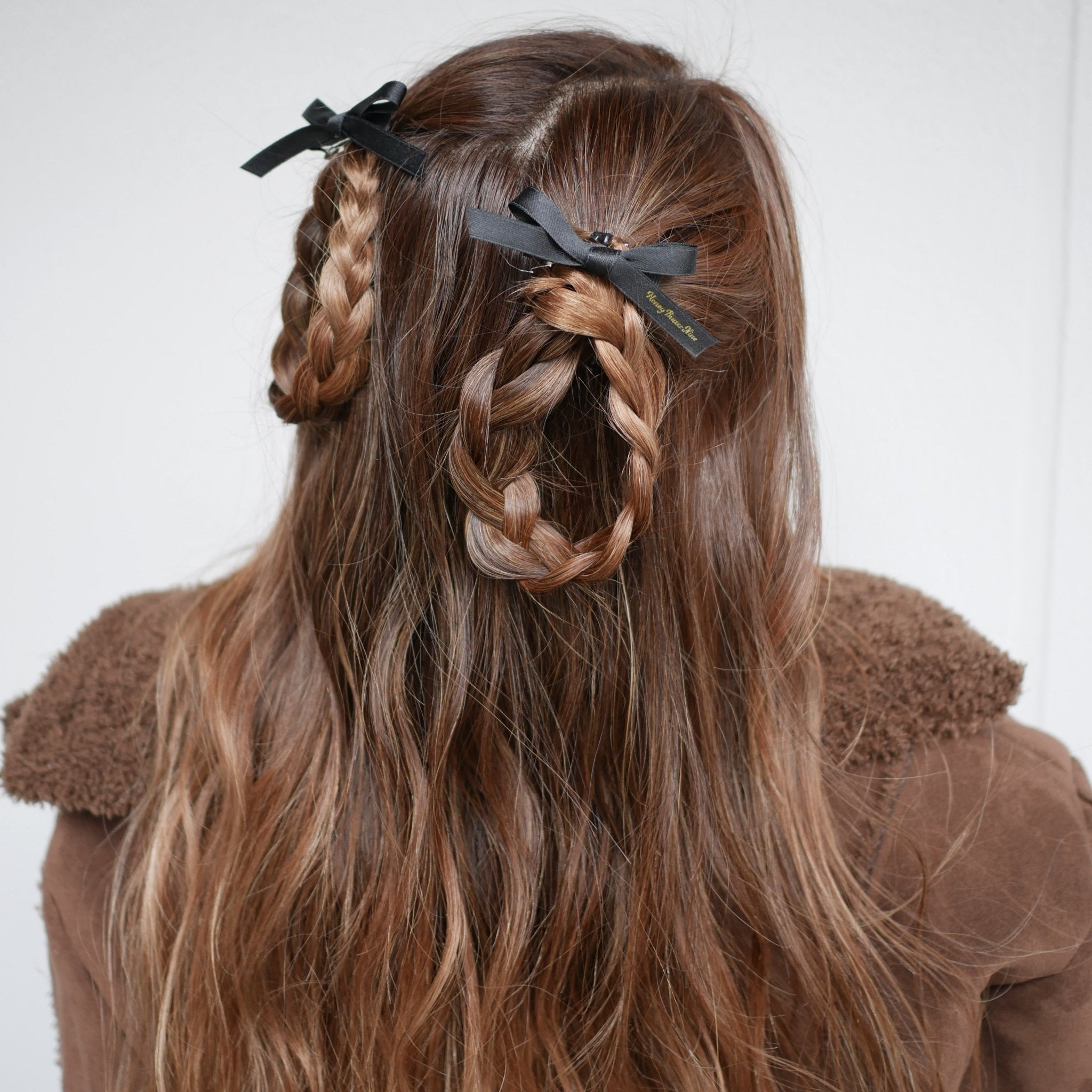 Mini ribbon clip (2set) - 𝐇𝐨𝐧𝐞𝐲 𝐁𝐮𝐭𝐭𝐞𝐫 𝐍𝐢𝐧𝐞