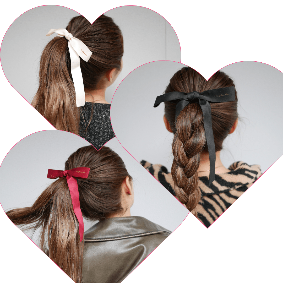 Ribbon hair tie - 𝐇𝐨𝐧𝐞𝐲 𝐁𝐮𝐭𝐭𝐞𝐫 𝐍𝐢𝐧𝐞