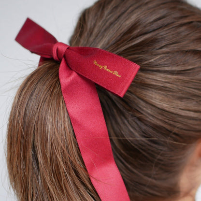 Ribbon hair tie - 𝐇𝐨𝐧𝐞𝐲 𝐁𝐮𝐭𝐭𝐞𝐫 𝐍𝐢𝐧𝐞