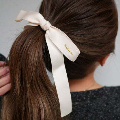 Ribbon hair tie - 𝐇𝐨𝐧𝐞𝐲 𝐁𝐮𝐭𝐭𝐞𝐫 𝐍𝐢𝐧𝐞