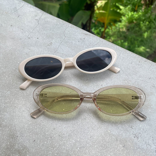 Round wide sunglasses - 𝐇𝐨𝐧𝐞𝐲 𝐁𝐮𝐭𝐭𝐞𝐫 𝐍𝐢𝐧𝐞