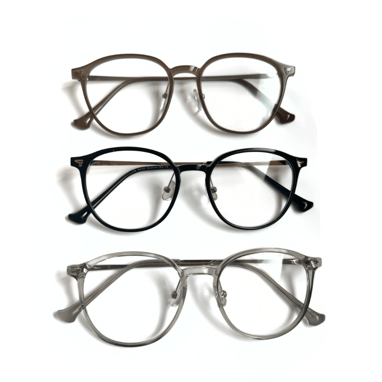 Sharp flame glasses(ﾌﾞﾙｰﾗｲﾄｶｯﾄ付) - 𝐇𝐨𝐧𝐞𝐲 𝐁𝐮𝐭𝐭𝐞𝐫 𝐍𝐢𝐧𝐞