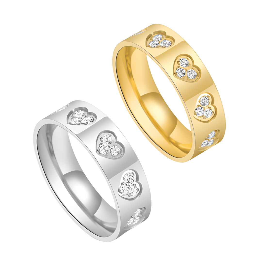 Stone heart ring - 𝐇𝐨𝐧𝐞𝐲 𝐁𝐮𝐭𝐭𝐞𝐫 𝐍𝐢𝐧𝐞