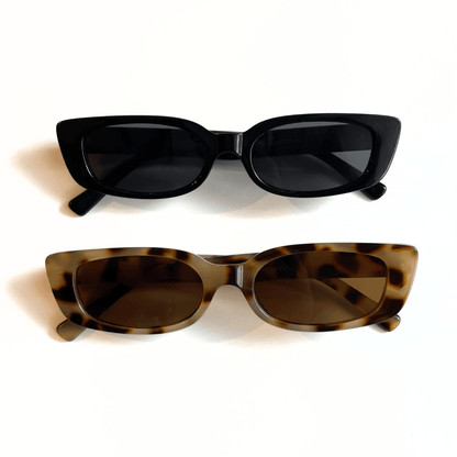 Thin rétro sunglasses - 𝐇𝐨𝐧𝐞𝐲 𝐁𝐮𝐭𝐭𝐞𝐫 𝐍𝐢𝐧𝐞