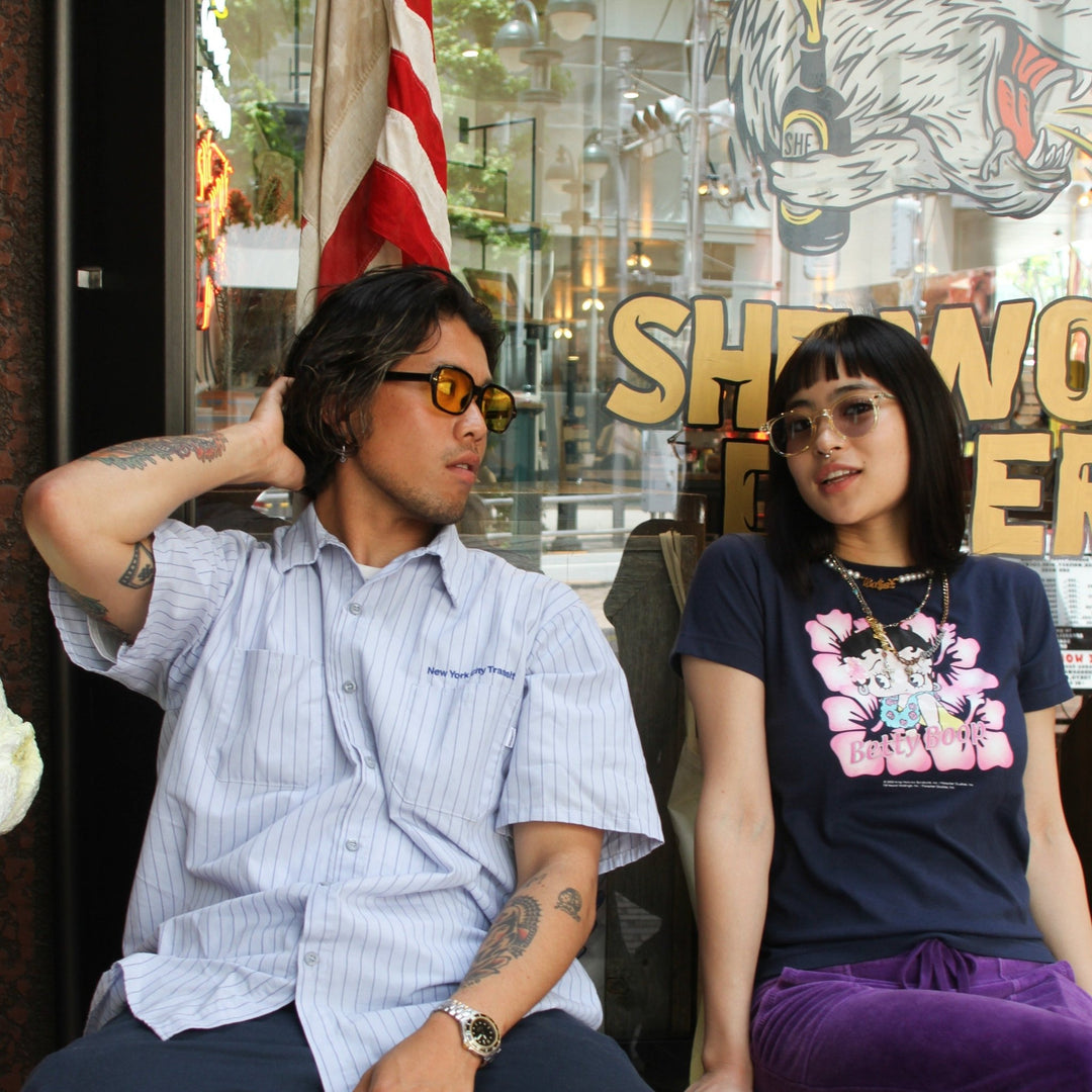 Yellow street sunglasses - 𝐇𝐨𝐧𝐞𝐲 𝐁𝐮𝐭𝐭𝐞𝐫 𝐍𝐢𝐧𝐞