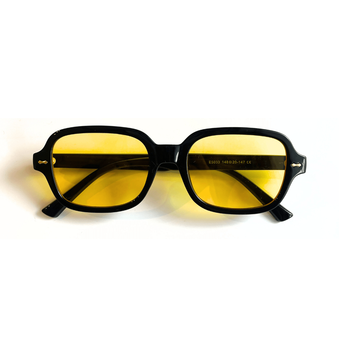 Yellow street sunglasses - 𝐇𝐨𝐧𝐞𝐲 𝐁𝐮𝐭𝐭𝐞𝐫 𝐍𝐢𝐧𝐞